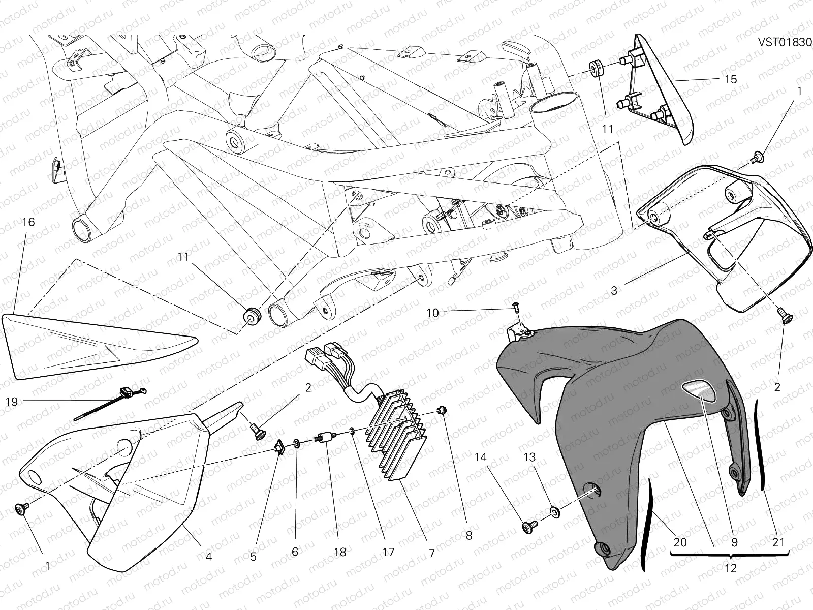 HALF FAIRING [MOD:M 797+;XCO:NGWS,R]