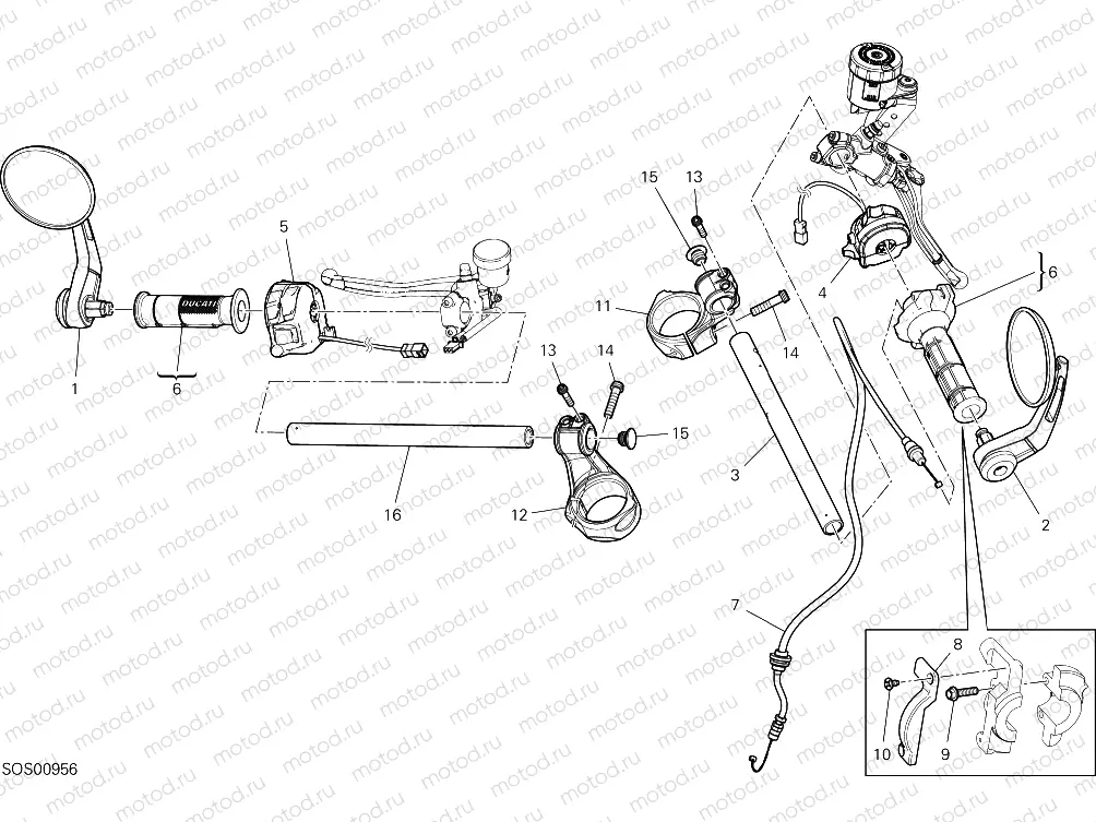 HALF FAIRING [MOD:SCR800CR;XST:EUR,ROK,TWN]