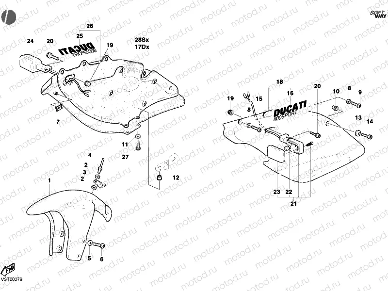 HALF FAIRING » PLASTICS