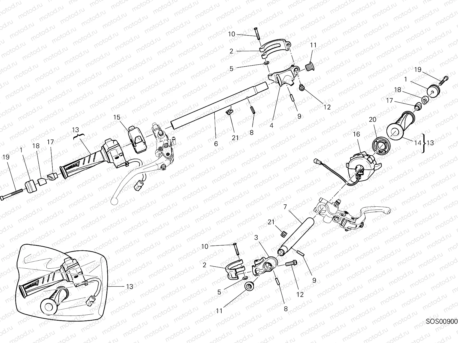 HALF-HANDLEBARS [MOD:PANV4]