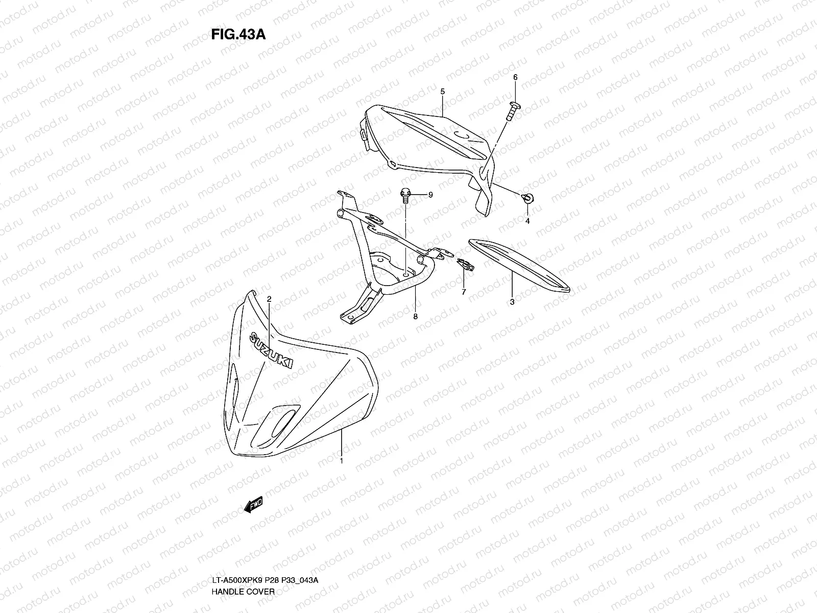 HANDLE COVER (MODEL L0)