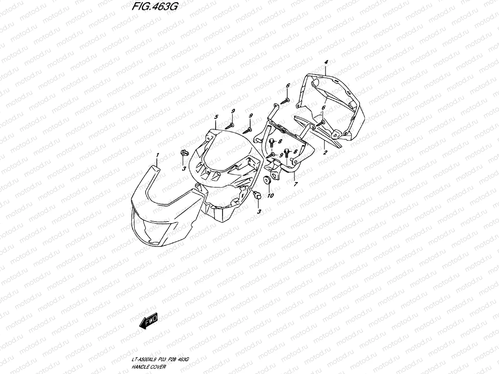 HANDLE COVER (P03)