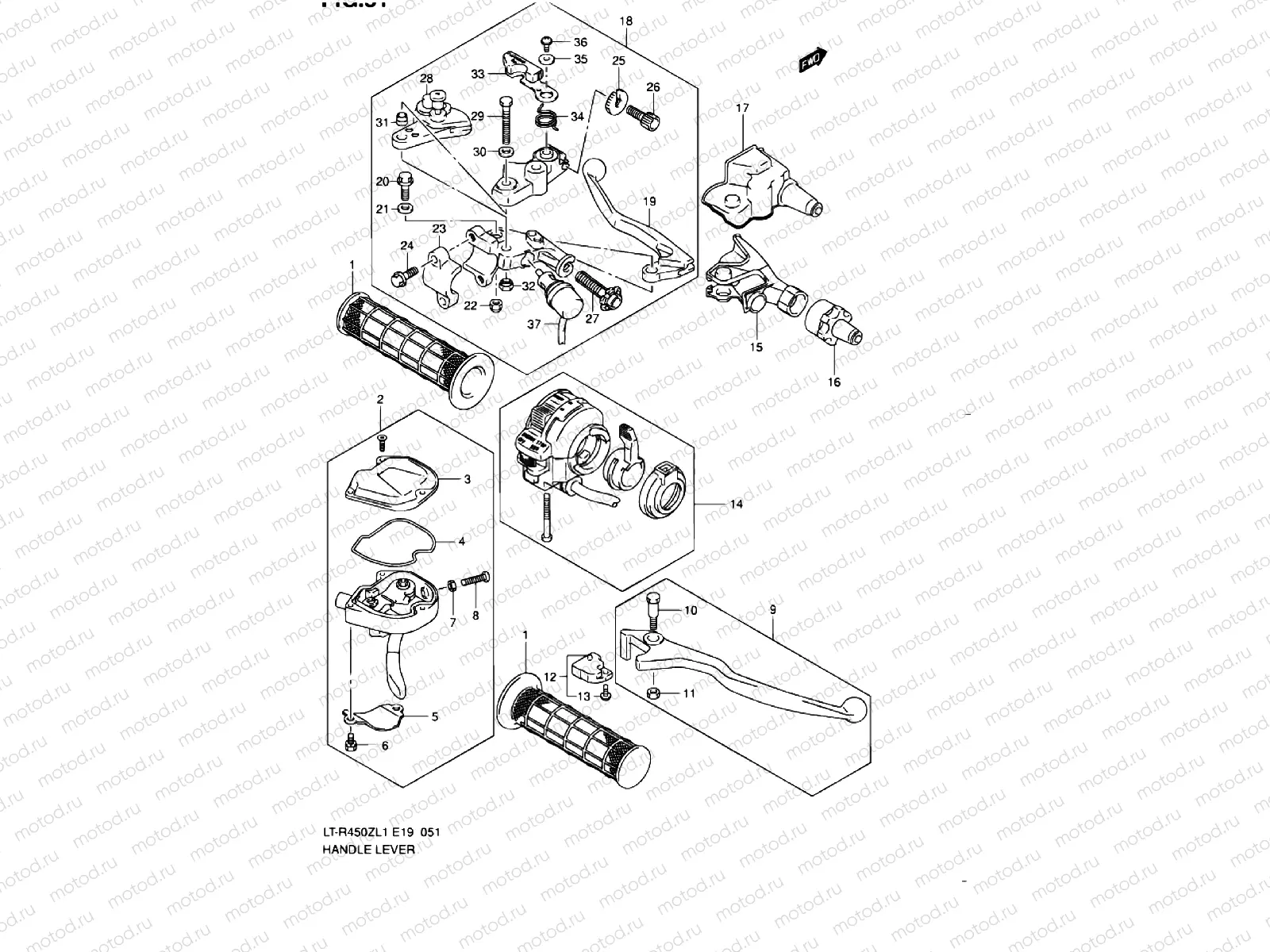 HANDLE LEVER