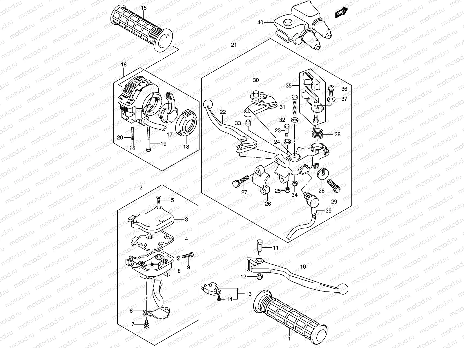 HANDLE LEVER