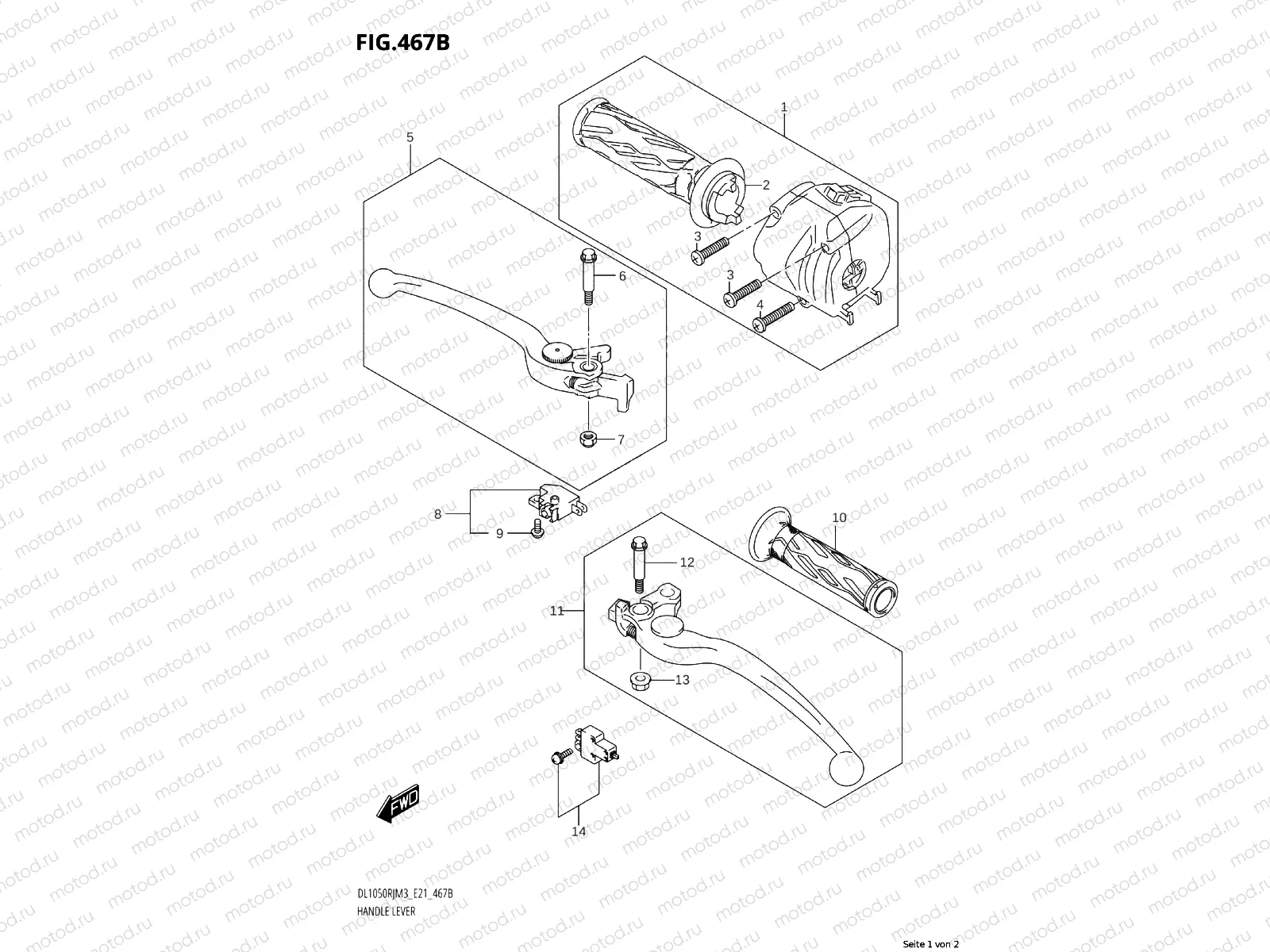 HANDLE LEVER