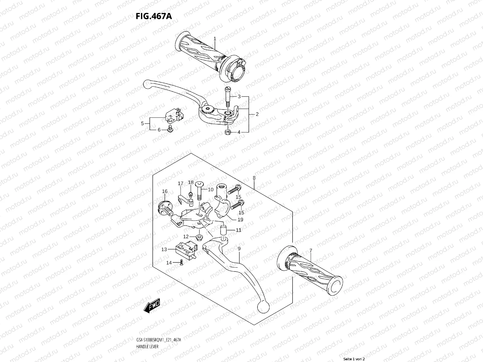 HANDLE LEVER