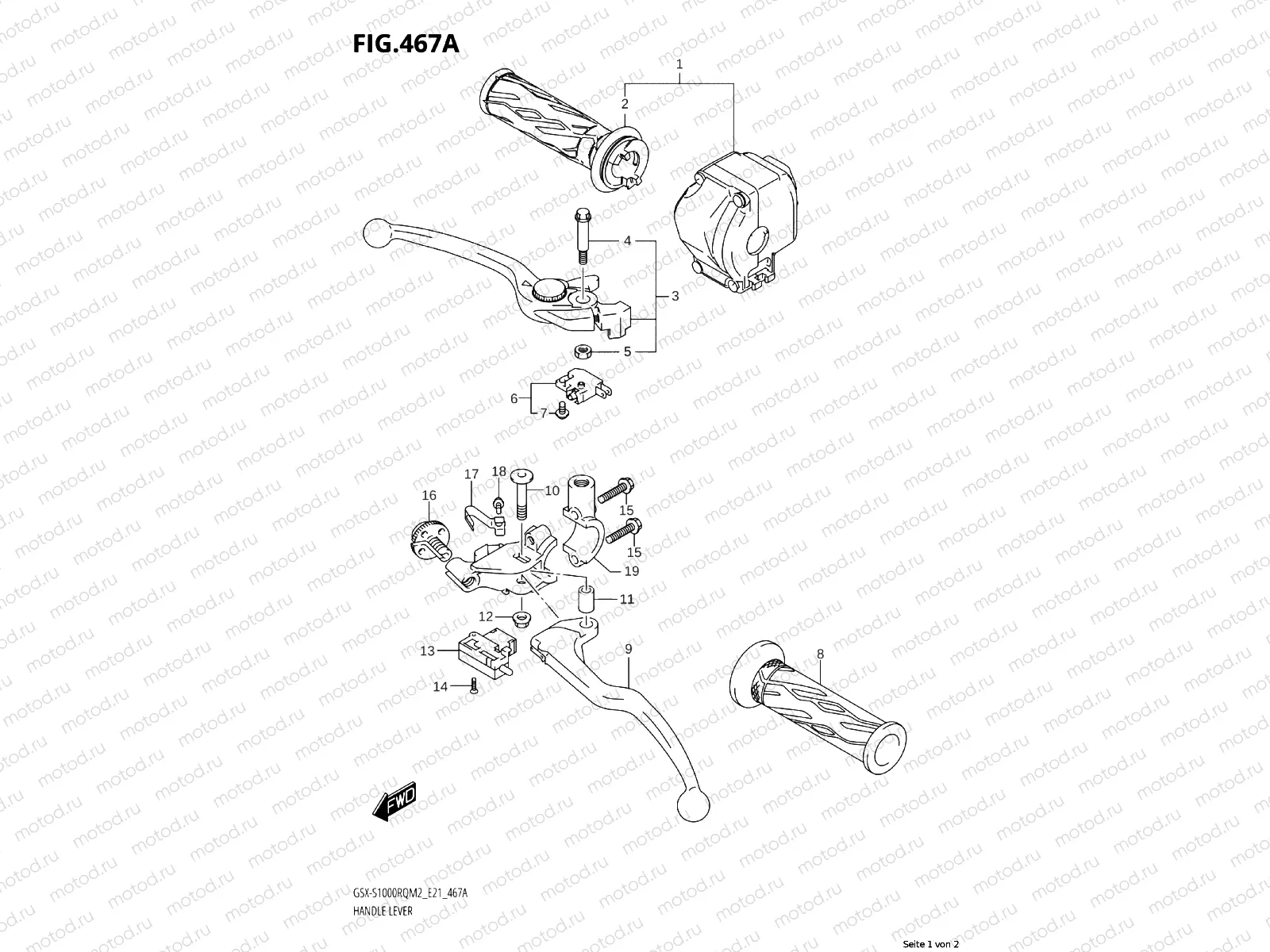 HANDLE LEVER