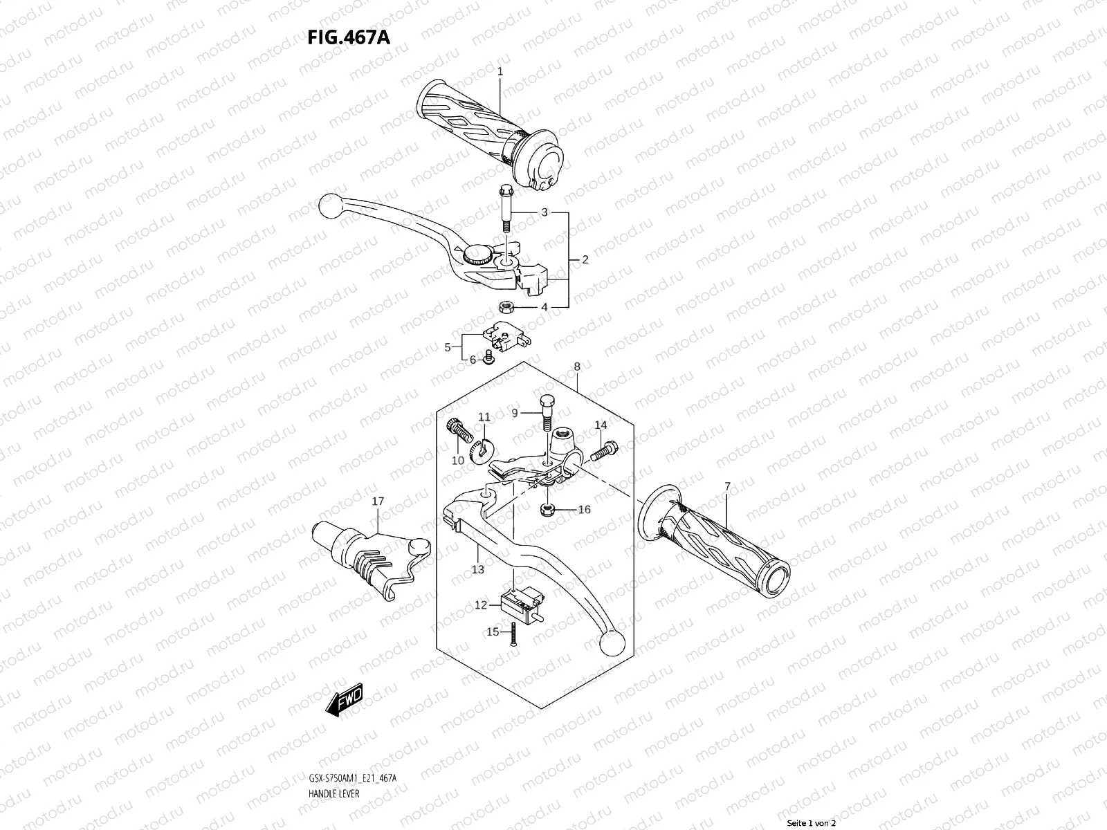 HANDLE LEVER