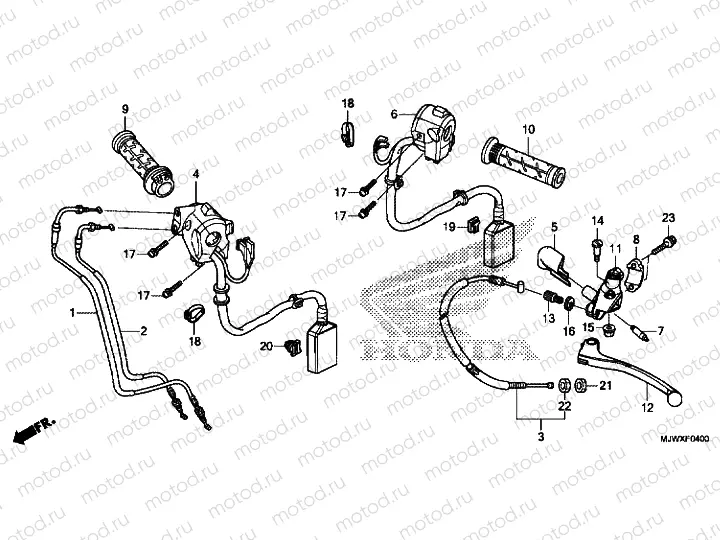 HANDLE LEVER / SWITCH / CABLE