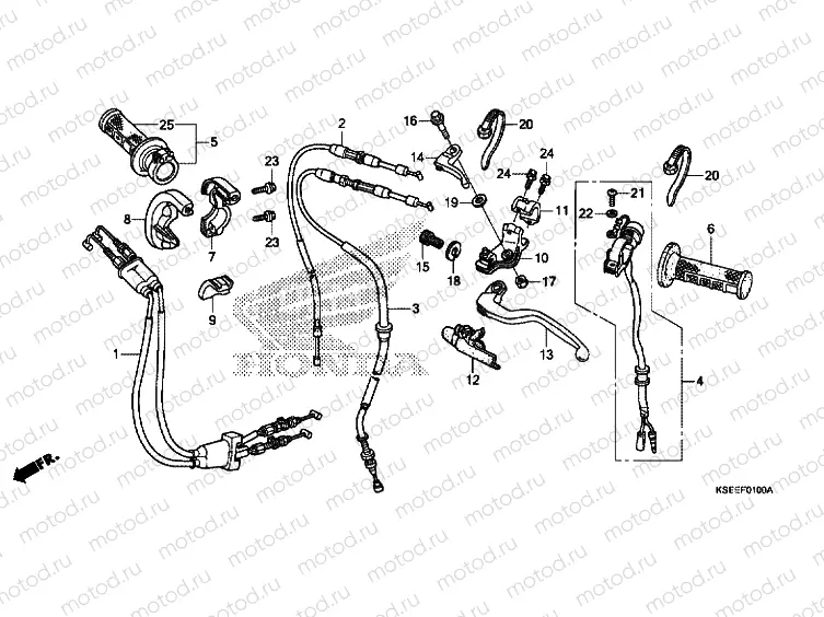 HANDLE LEVER / SWITCH / CABLE