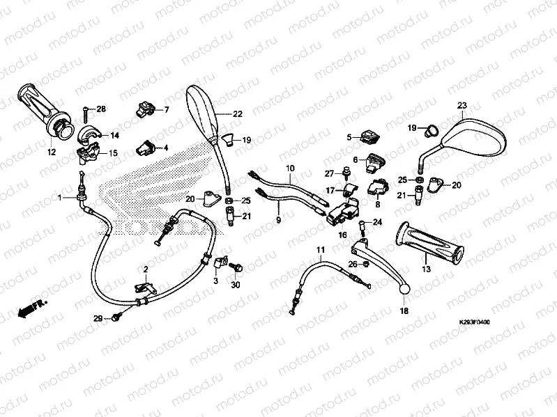 HANDLE LEVER/SWITCH/CABLE