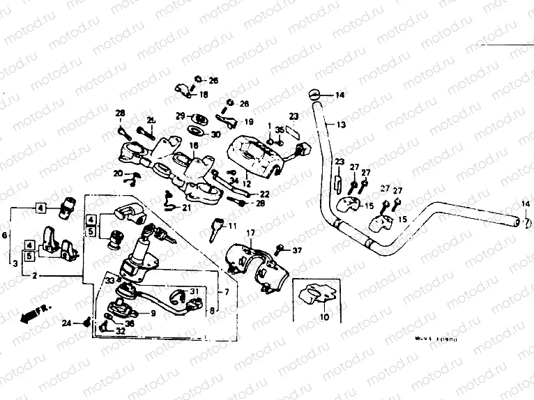 Handle pipe - Key set
