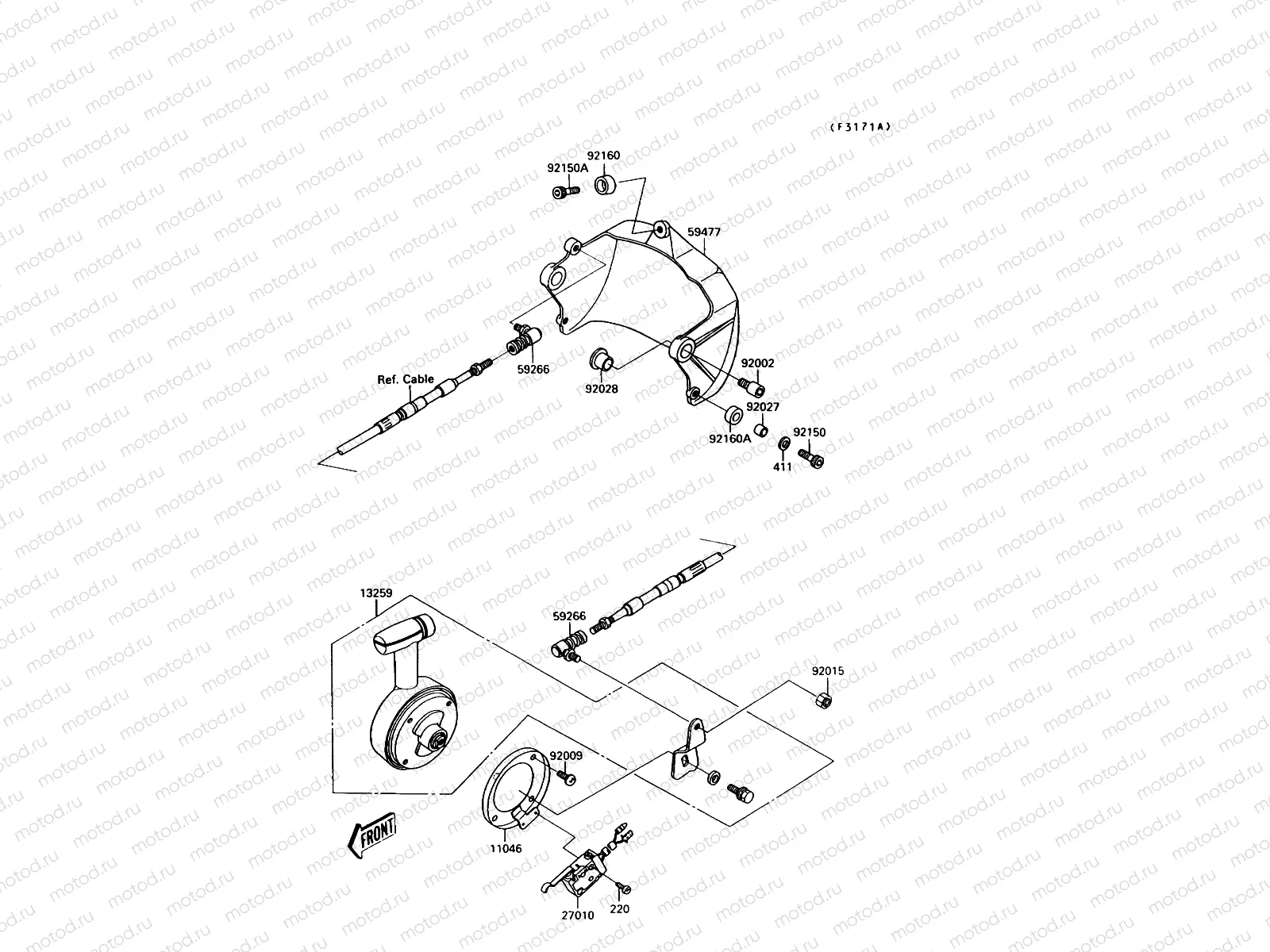 Handle Pole(Reverse)