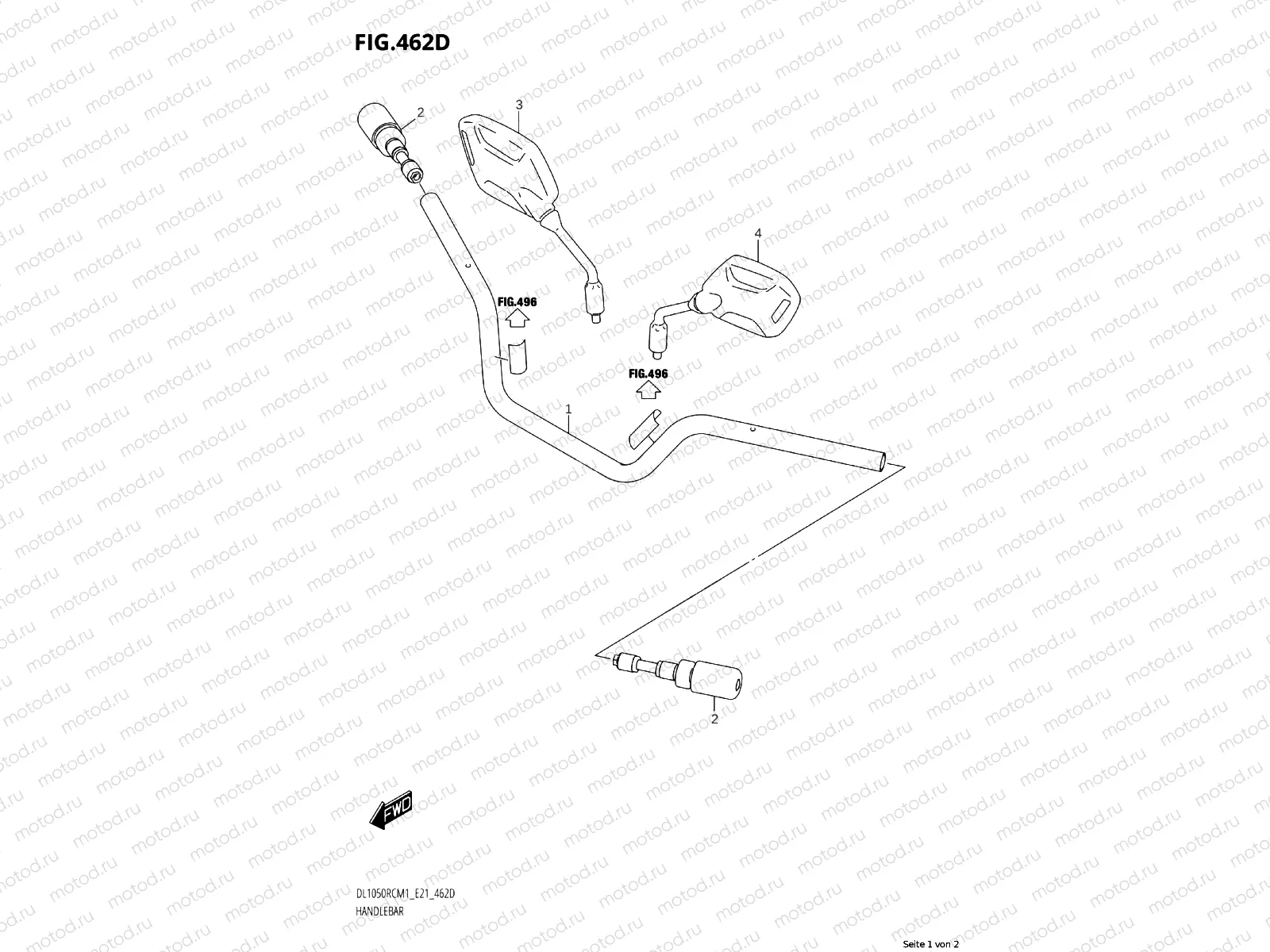 HANDLE RAIL (C)