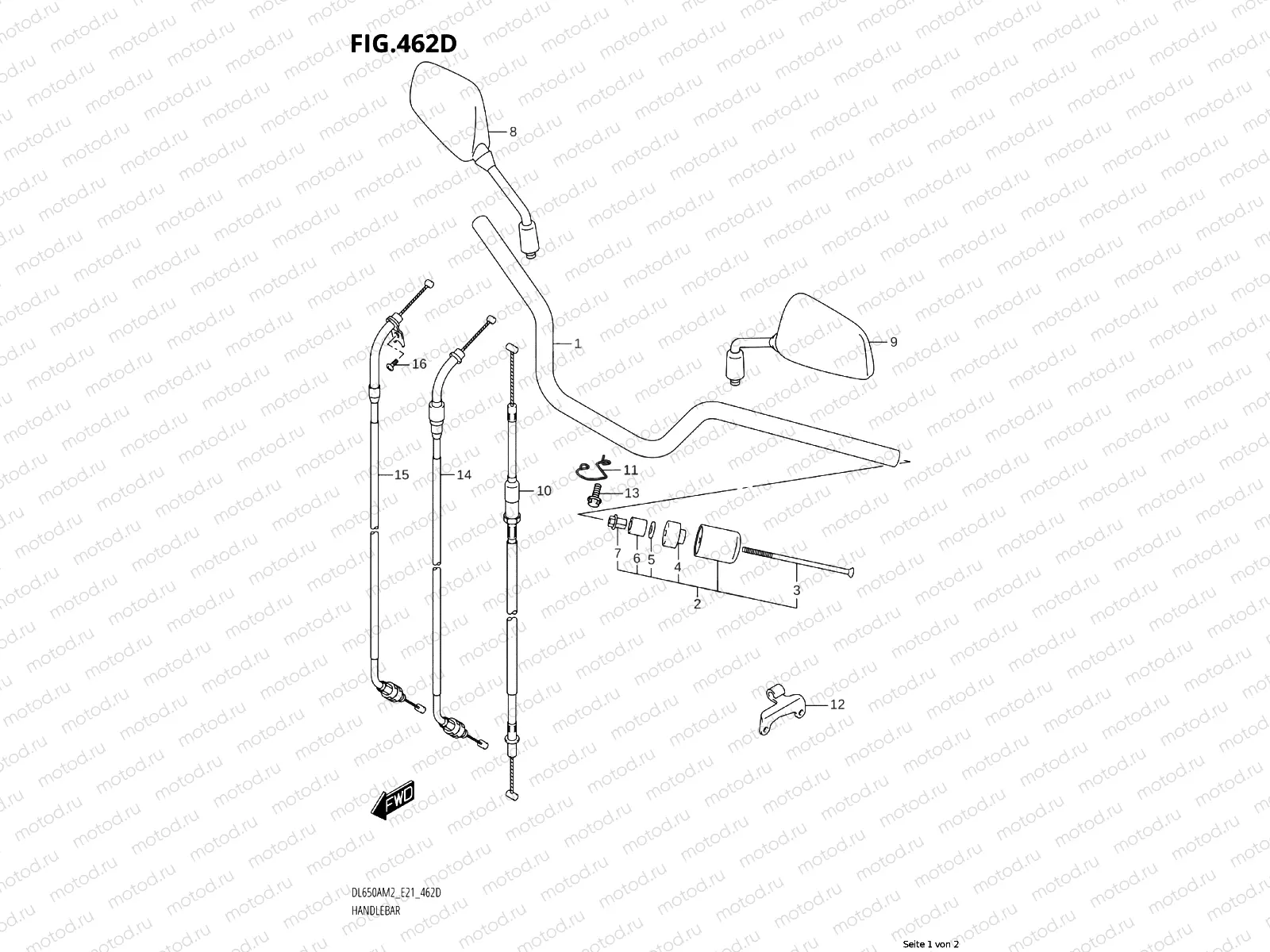 HANDLE RAIL (XAUEM)