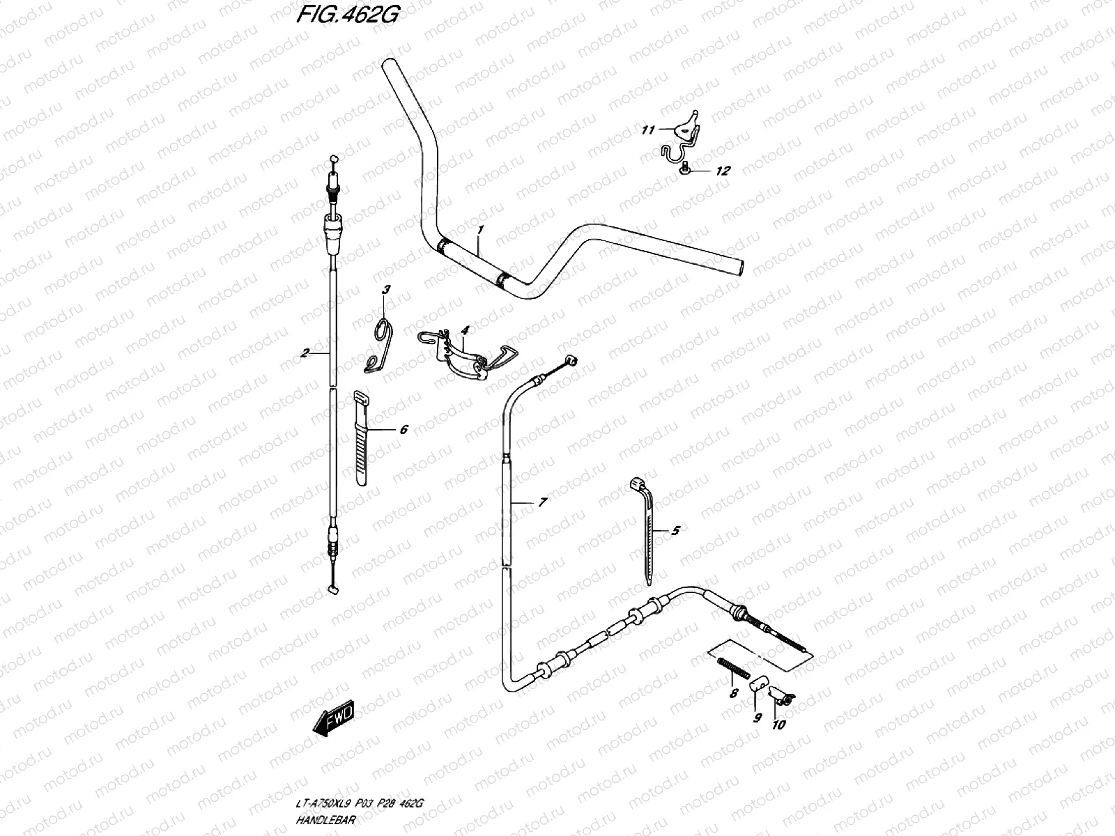 HANDLE RAIL (XPZ/P03)