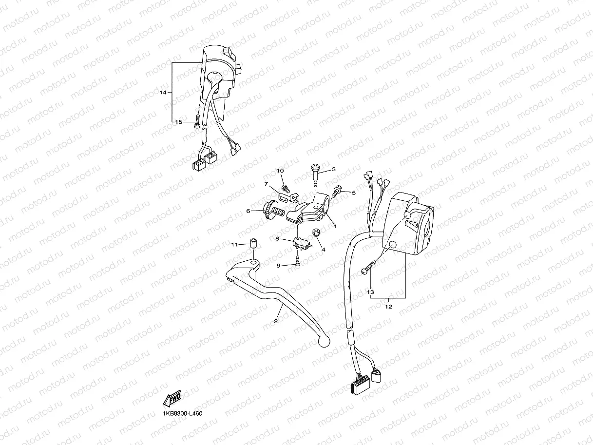 Handle switch