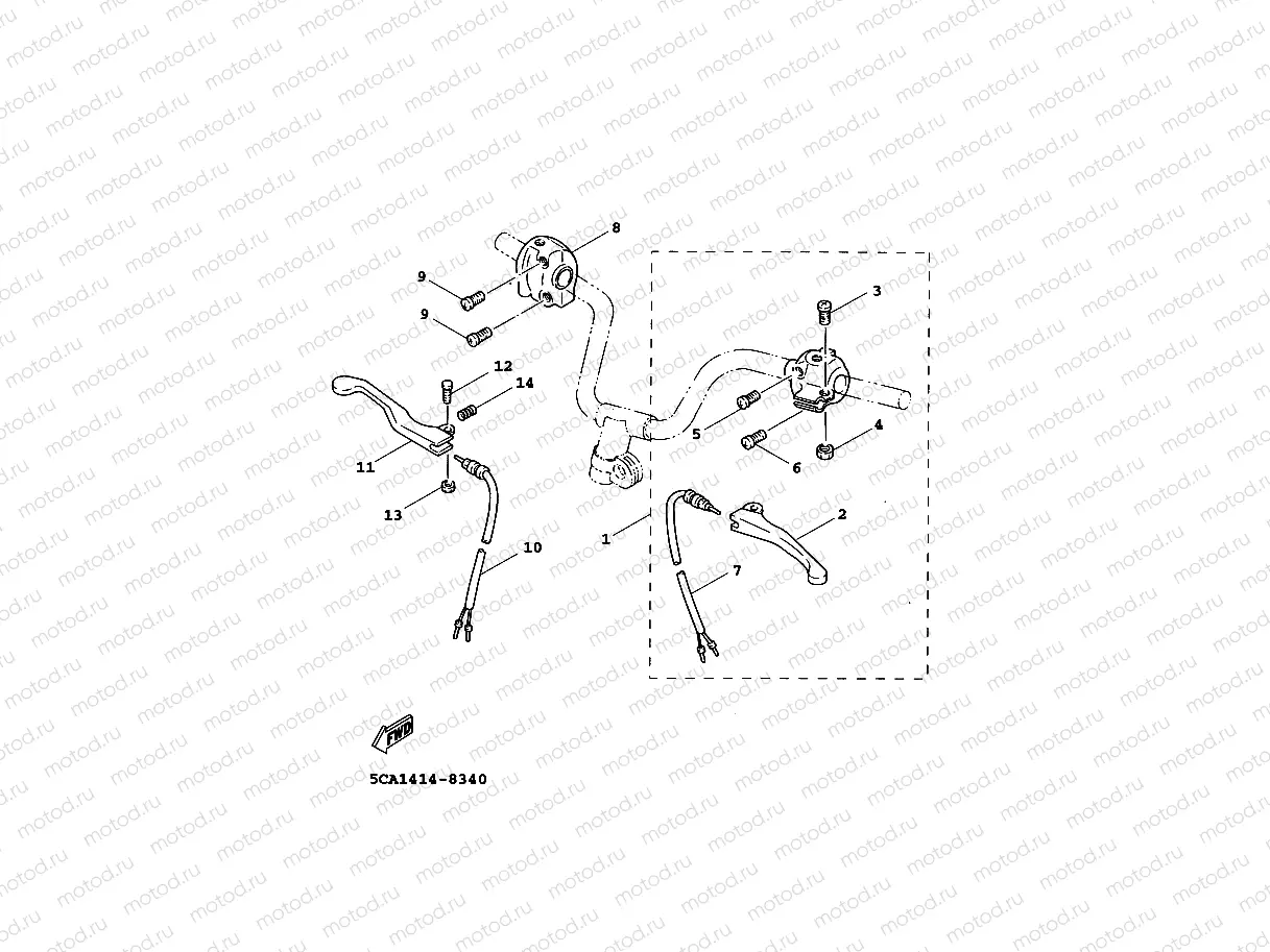 Handle switch, handle