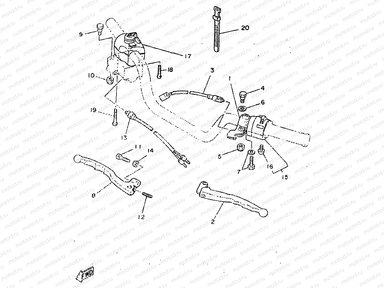 HANDLE SWITCH & LEVER