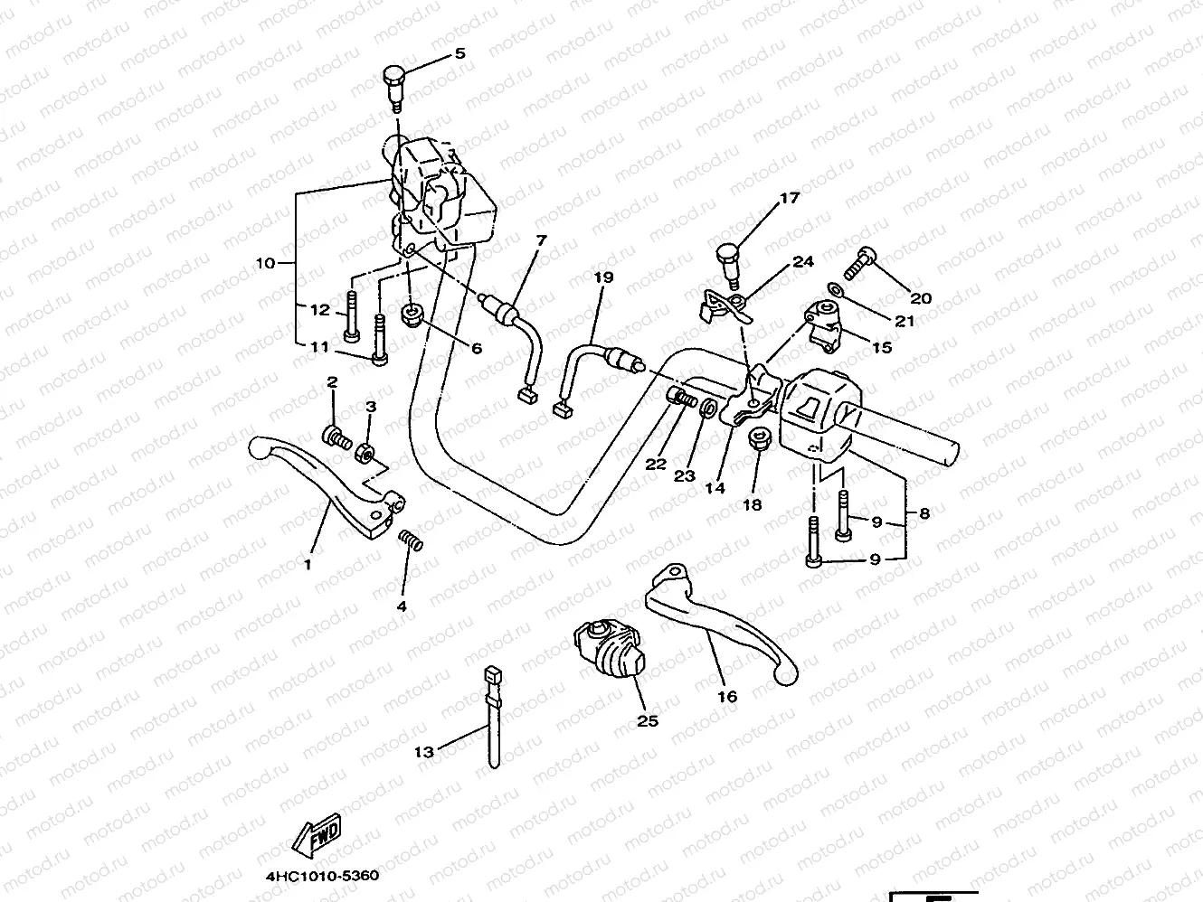 HANDLE SWITCH & LEVER