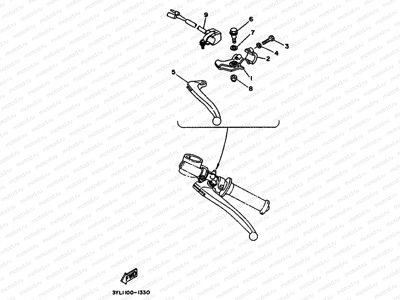 HANDLE SWITCH & LEVER