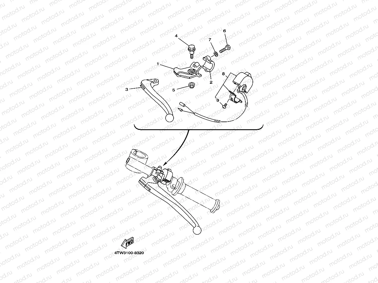 HANDLE SWITCH & LEVER