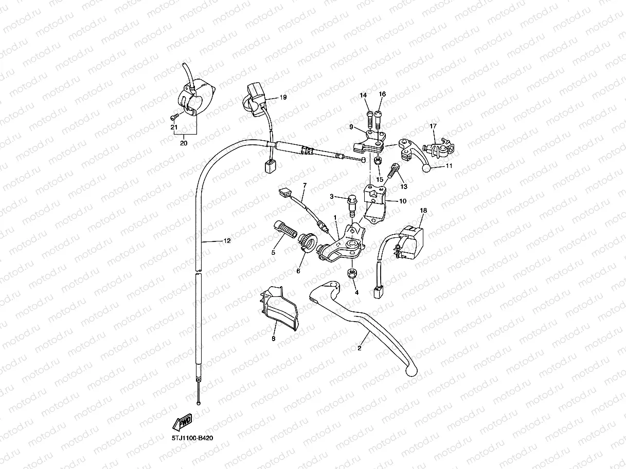 HANDLE SWITCH & LEVER