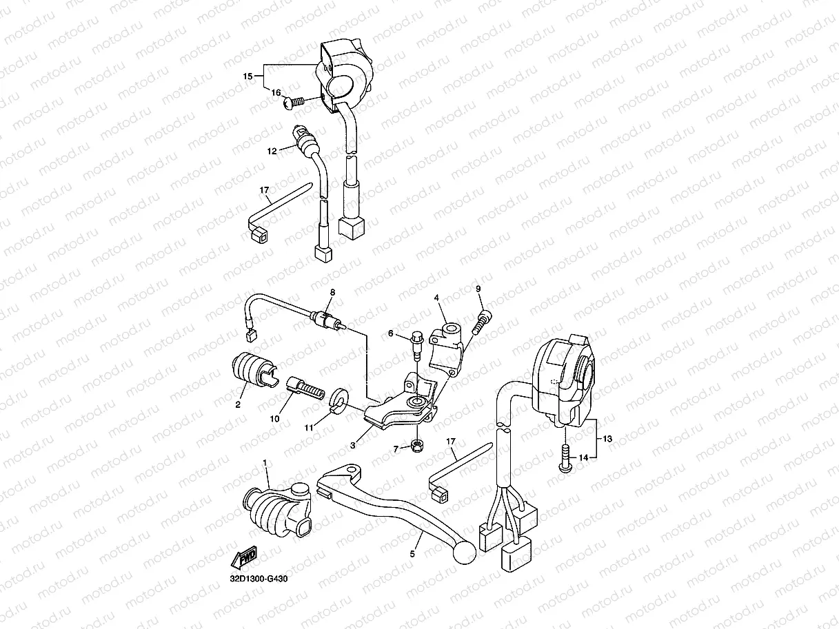 HANDLE SWITCH & LEVER