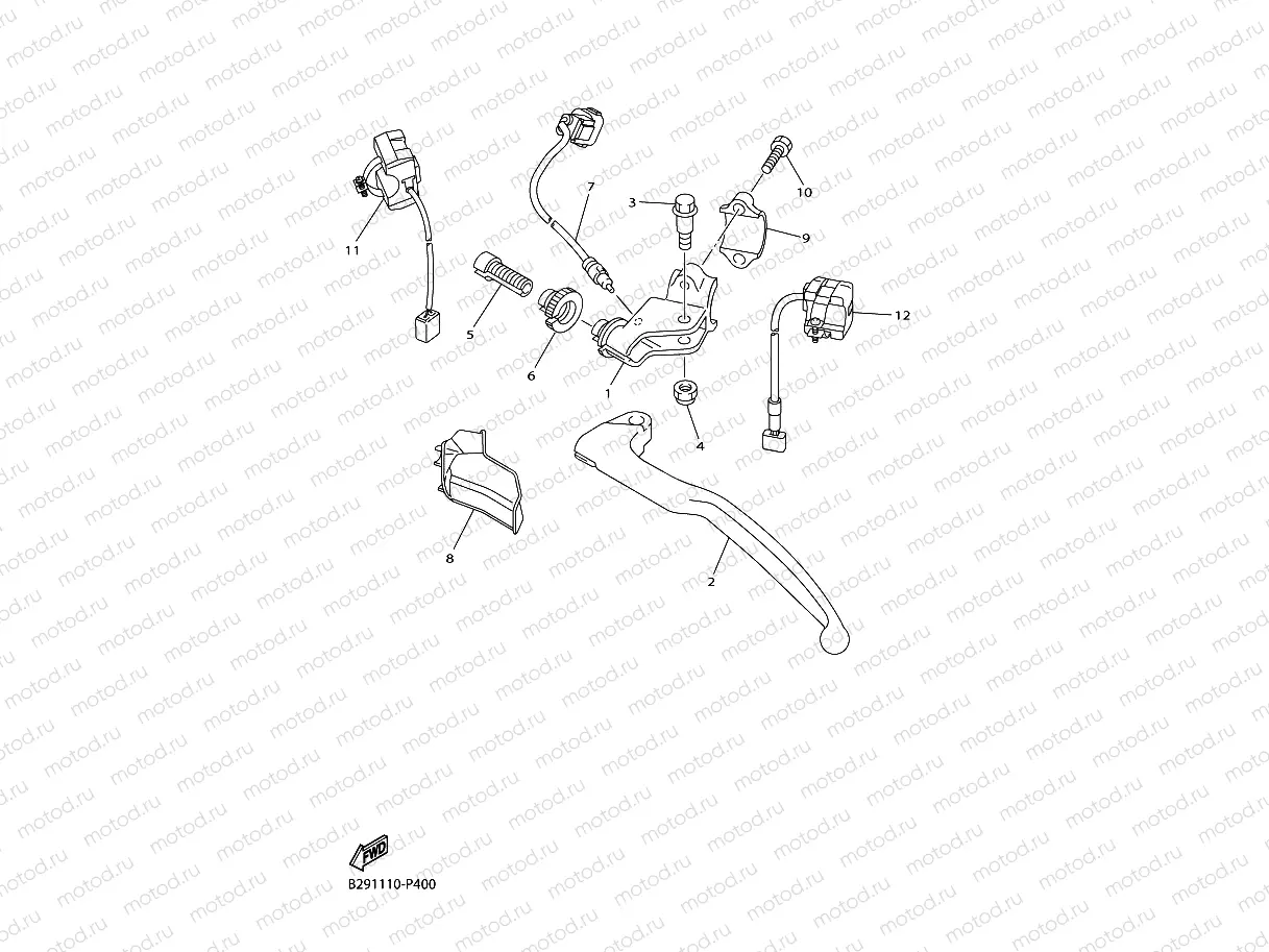 HANDLE SWITCH & LEVER