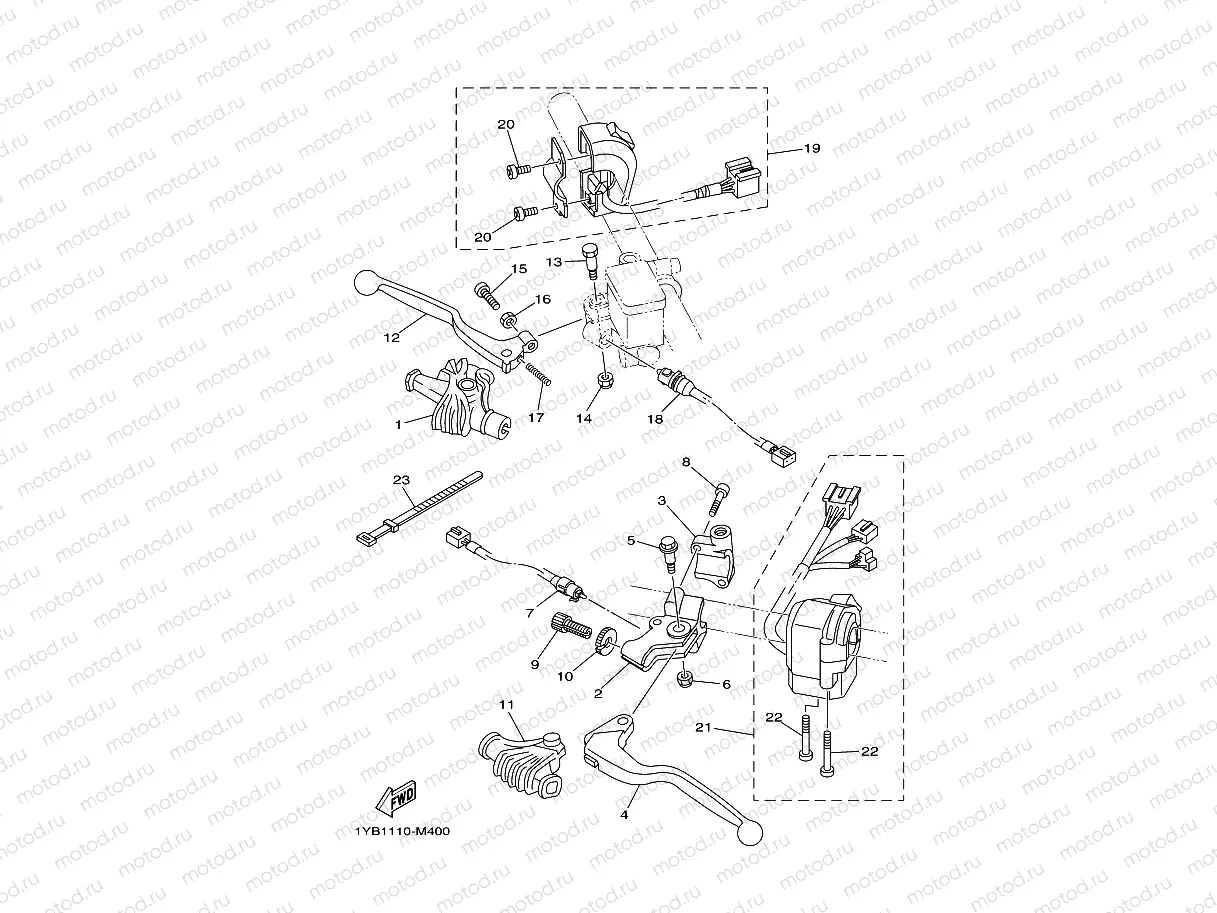 HANDLE SWITCH & LEVER