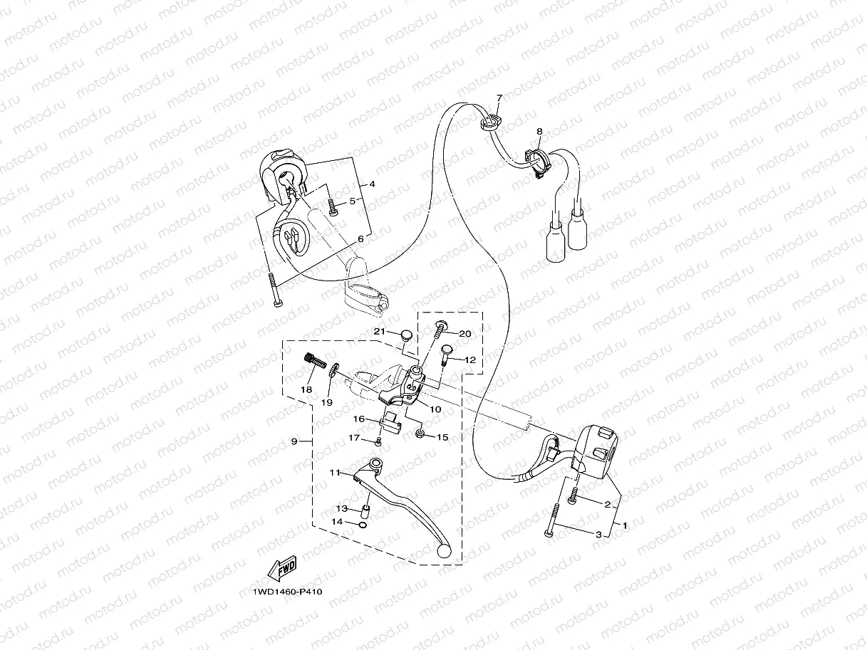 HANDLE SWITCH & LEVER