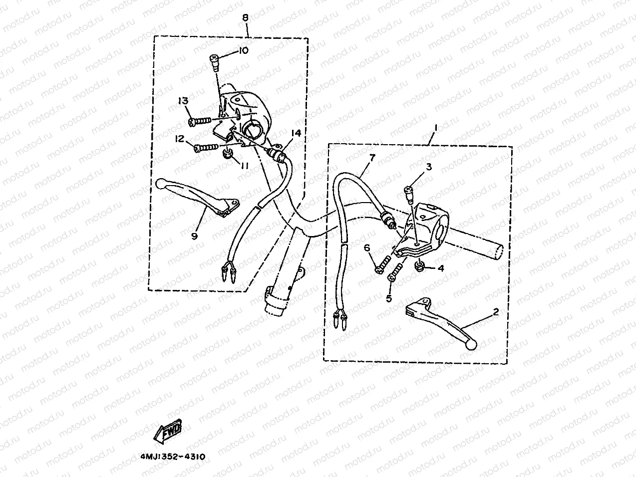HANDLE SWITCH & LEVER