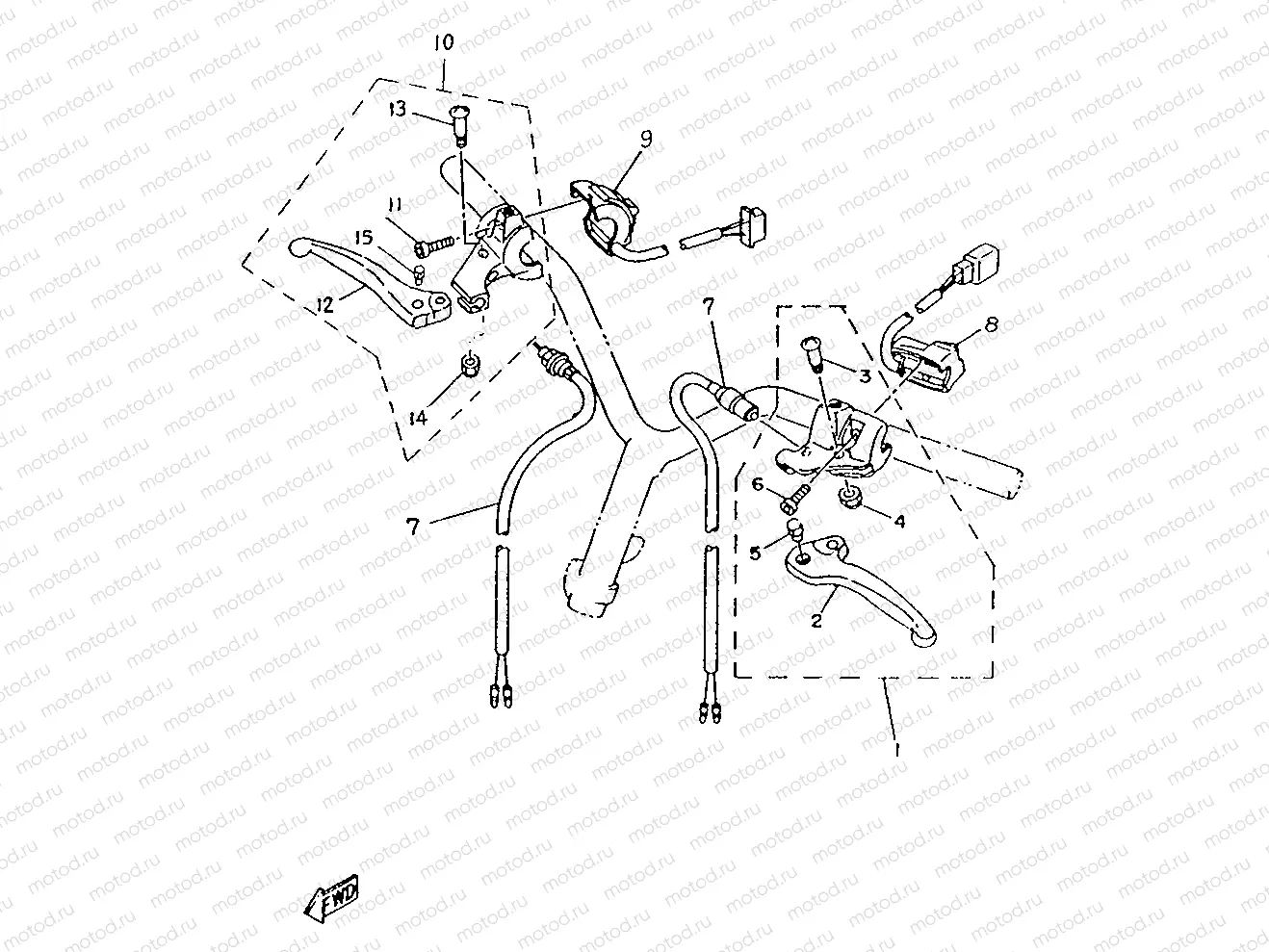 HANDLE SWITCH & LEVER