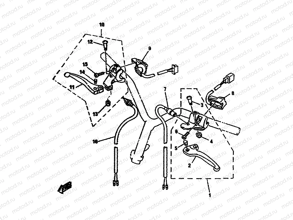 HANDLE SWITCH & LEVER