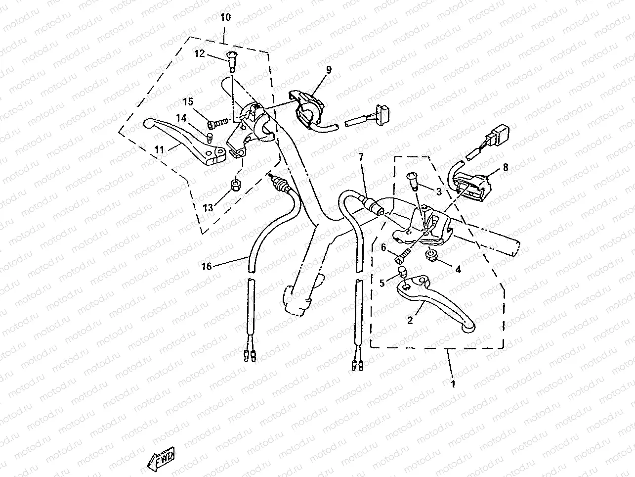 HANDLE SWITCH & LEVER