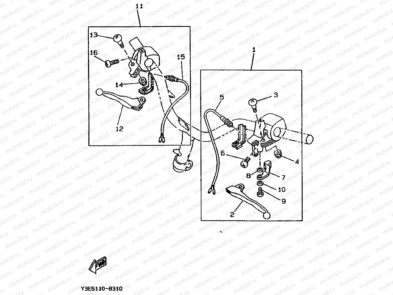 HANDLE SWITCH & LEVER