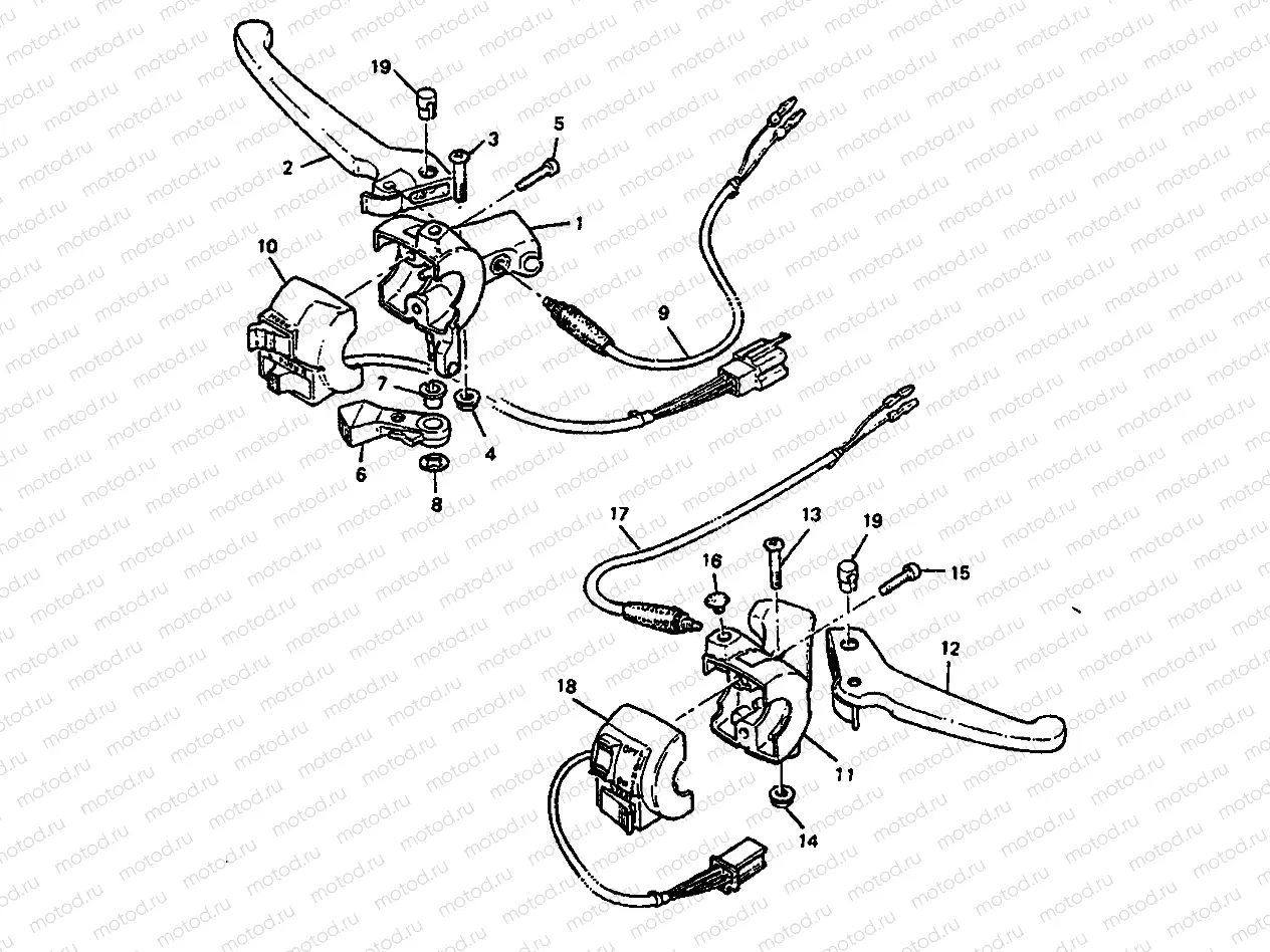 HANDLE SWITCH & LEVER