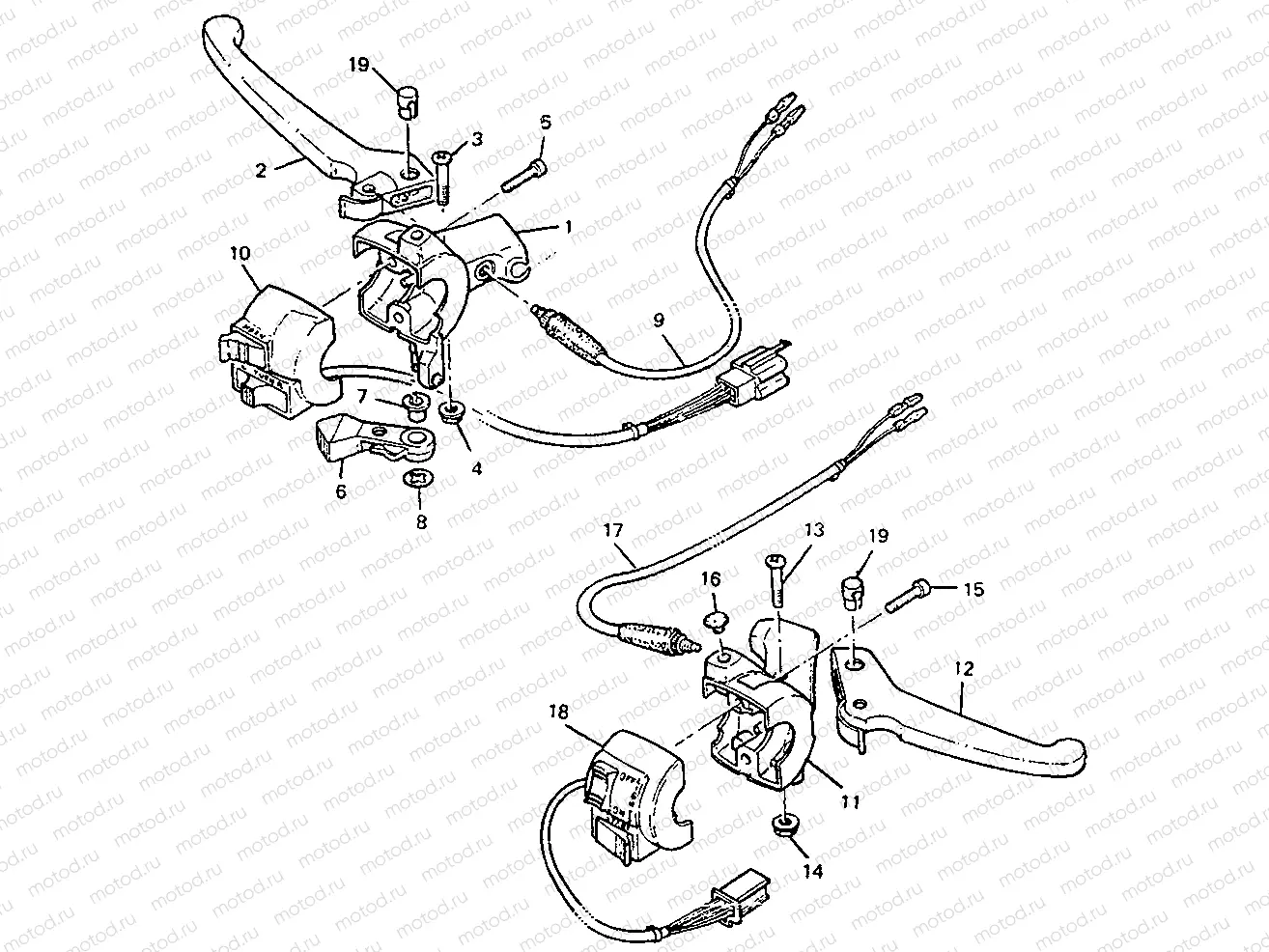 HANDLE SWITCH & LEVER