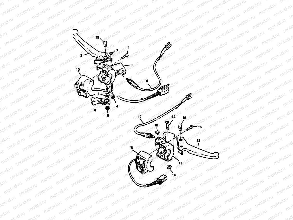 HANDLE SWITCH & LEVER