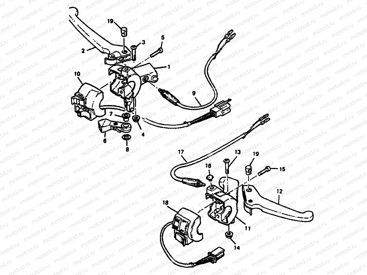 HANDLE SWITCH & LEVER