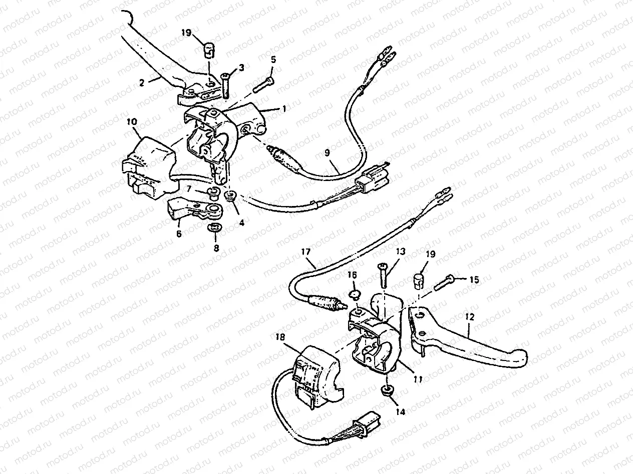 HANDLE SWITCH & LEVER