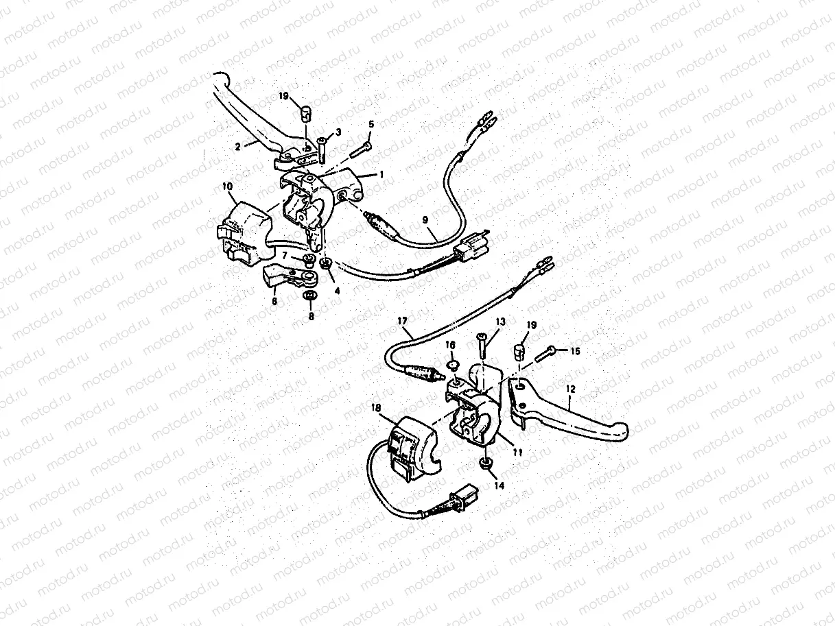 HANDLE SWITCH & LEVER