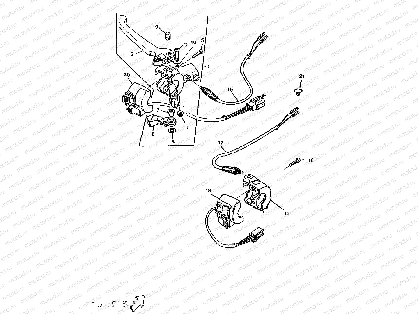 HANDLE SWITCH & LEVER