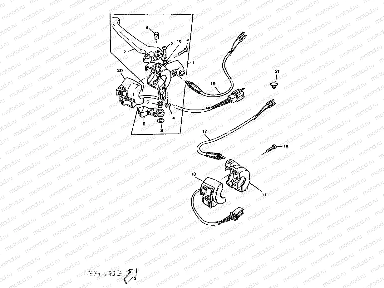 HANDLE SWITCH & LEVER