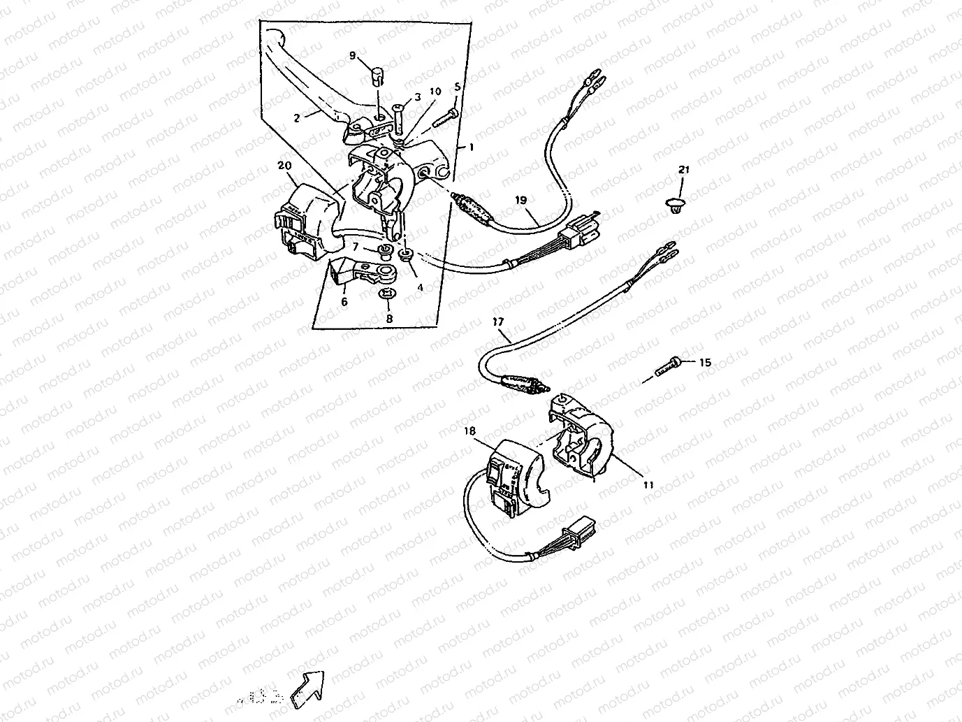HANDLE SWITCH & LEVER