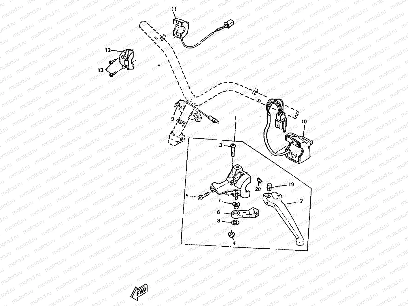 HANDLE SWITCH & LEVER