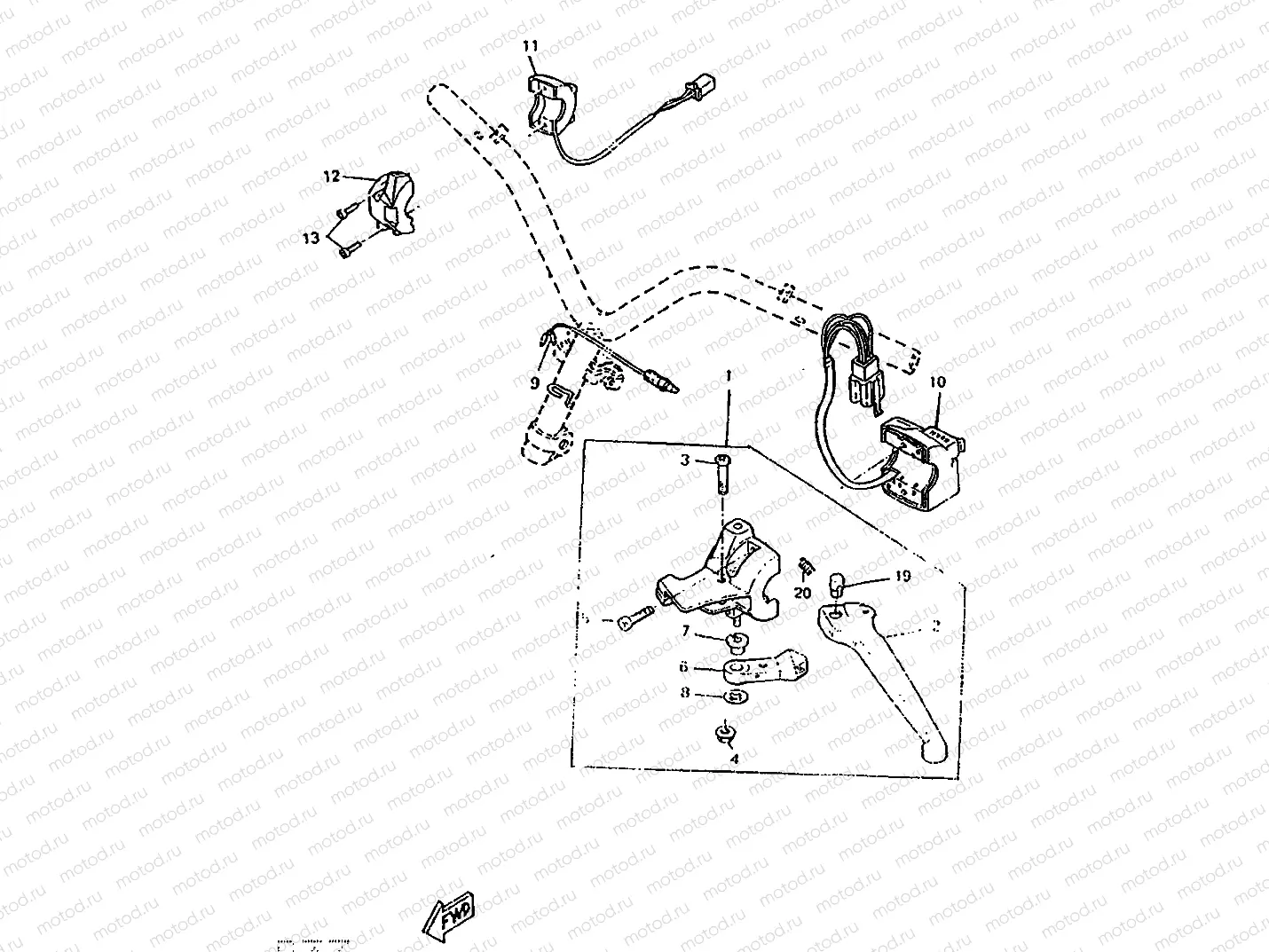 HANDLE SWITCH & LEVER