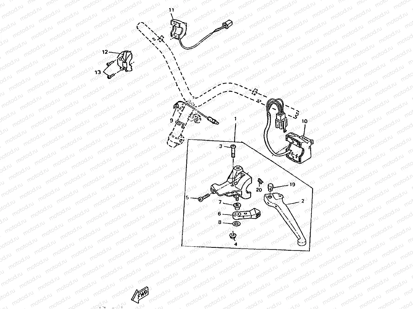 HANDLE SWITCH & LEVER