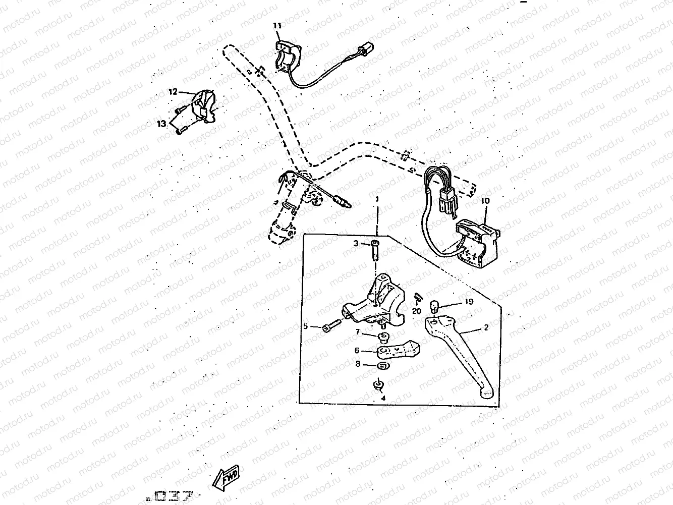 HANDLE SWITCH & LEVER