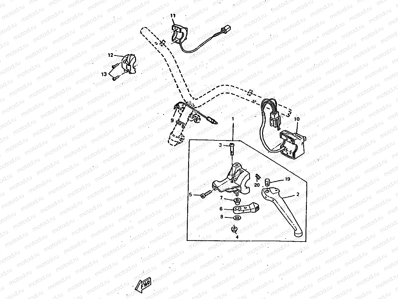 HANDLE SWITCH & LEVER